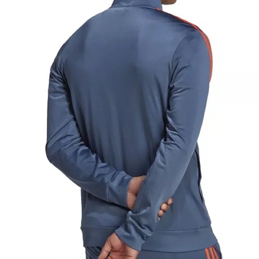 ADIDAS Men's Essentials Warm-Up 3-strip Track Top/Jacket Size-2XL - Picture 2 of 7